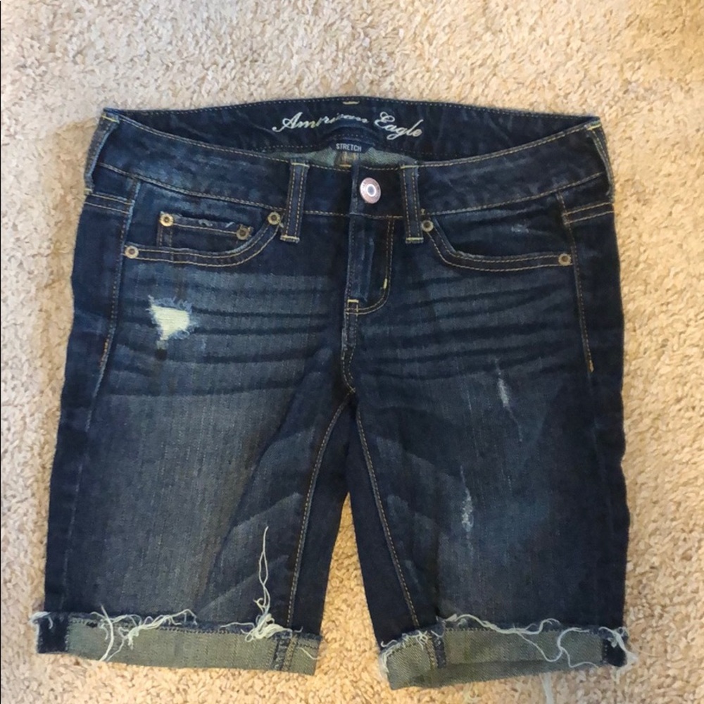 American Eagle Bermuda jean shorts